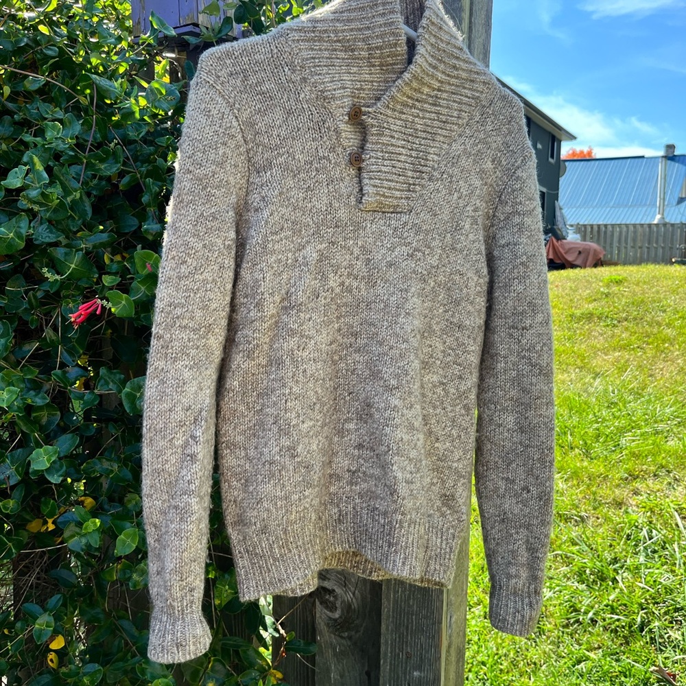 J crew wool sweater
